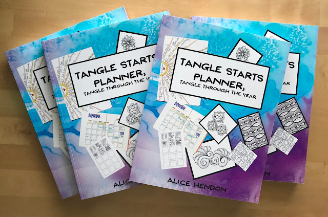 Alice Hendon, Tangle Starts Planner, 106 new patterns