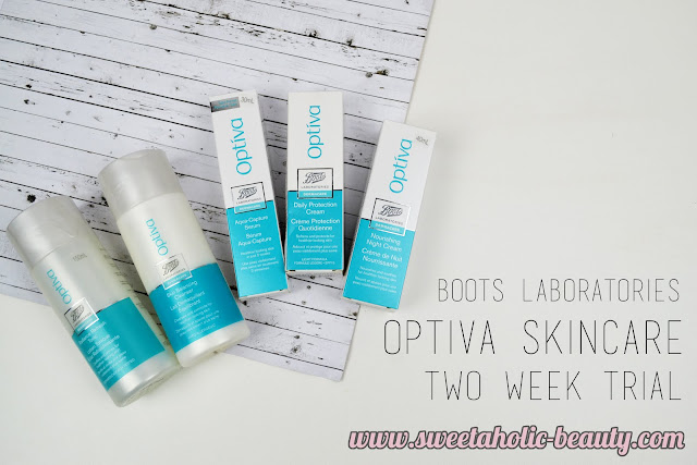 Boots Laboratories Optiva Skincare Two Week Trial - Sweetaholic Beauty