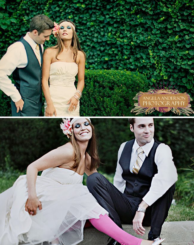 Pink Tights and a Wedding Dress Green Wedding Shoes Wedding Blog Wedding