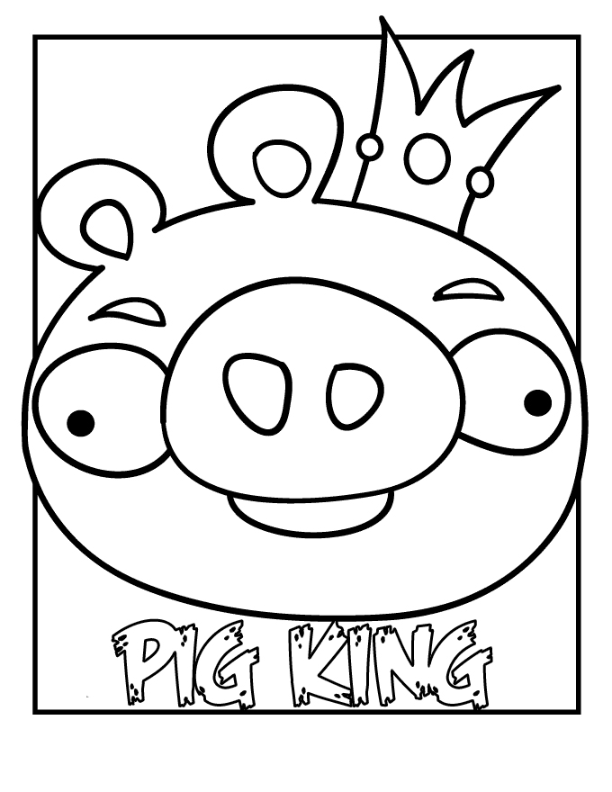 Angry Birds Space Coloring Pages