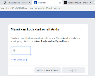 Cara membuat facebook baru dengan mudah dan gratis