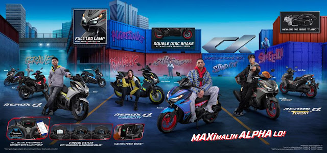 Harga Jual Yamaha Aerox Alpha Turbo Ultimate 155 OTR Jogja