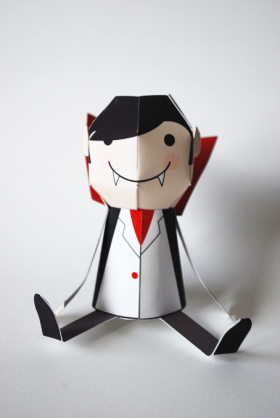 Count Cosmin Paper Toy