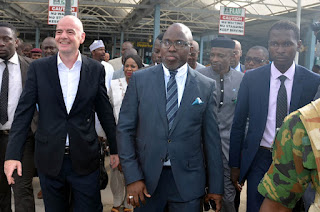 FIFA president and Secretary General visits Nigeria