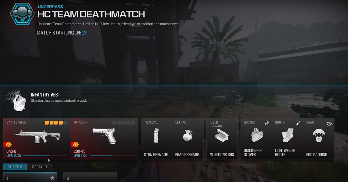 COD MW3: Team Deathmatch