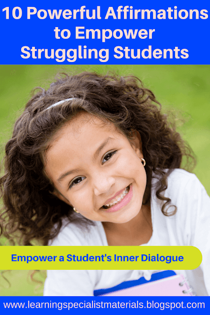 Learn How to Empower a Student's Inner Dialogue