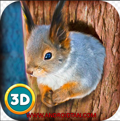 Download Forest Squirrel Simulator 3D Mod Apk v1.0 (Unlimited Money) Terbaru 2017