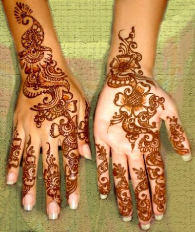 Indian Mehndi designs are adopted by various people and they used these