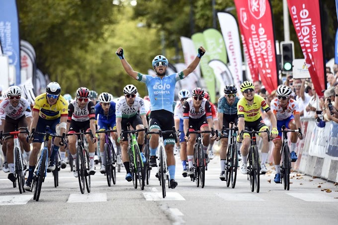 Albanese logró el triunfo en la 4ª etapa del Tour du Limousin