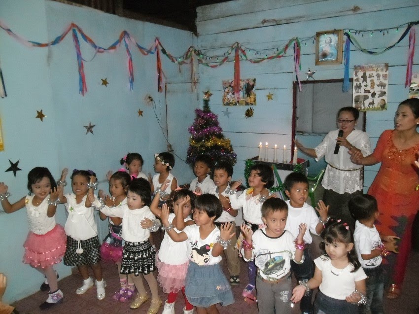 Natal PAUD Nael Kids Meriah dan Penuh Kasih