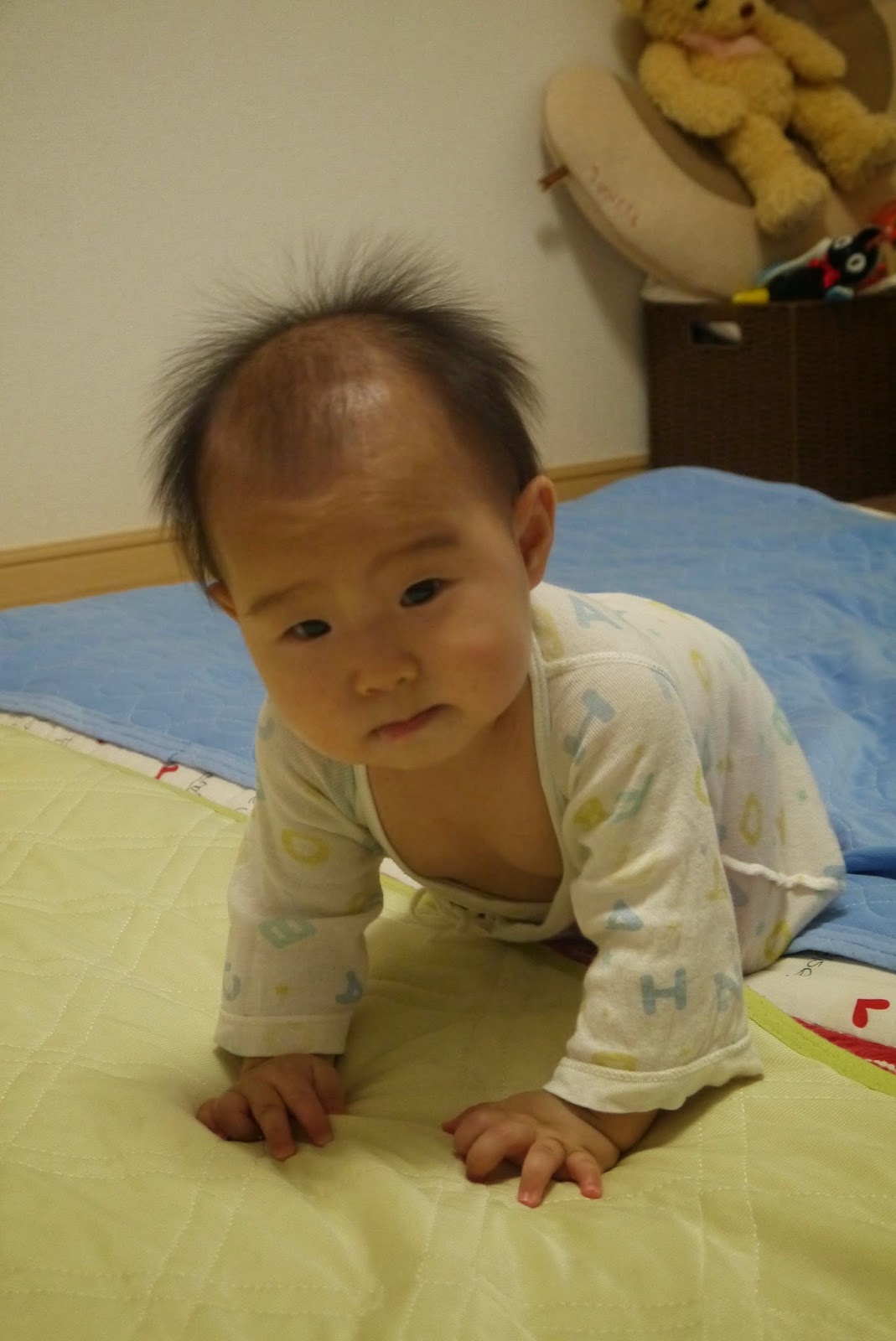ちいままの育児書 なかなか髪の生えない赤ちゃん １歳までの記録 笑