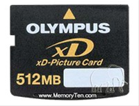 Flash Memory - 512MB Type H High-Speed xD-Picture Card