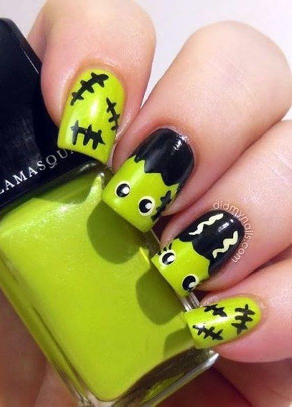 Halloween Nail Art Designs and Ideas