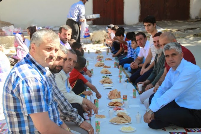 Bozkır’da yaz kuran kursu öğrencileri kahvaltıda buluştu 