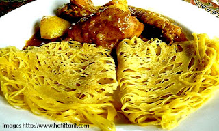 Resep Pembuatan Roti Jala Kari Ayam Khas Melayu Pekanbaru Riau