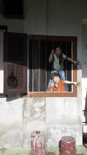 Mural di Penang, Asia Rasa Eropa