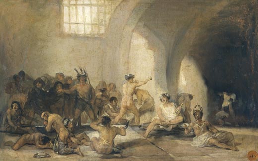 El Manicomio – Francisco de Goya