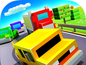 Blocky Highway: Traffic Racing APK v1.2.1 for Android Original Version Terbaru 2018