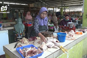 Jelang Nataru, Harga Daging Ayam di Tuban Naik Rp.5.000 Per Kilogram