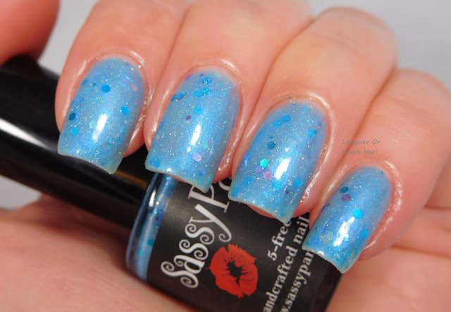 Sassy Pants Polish Mermaid of the Oceans Blue