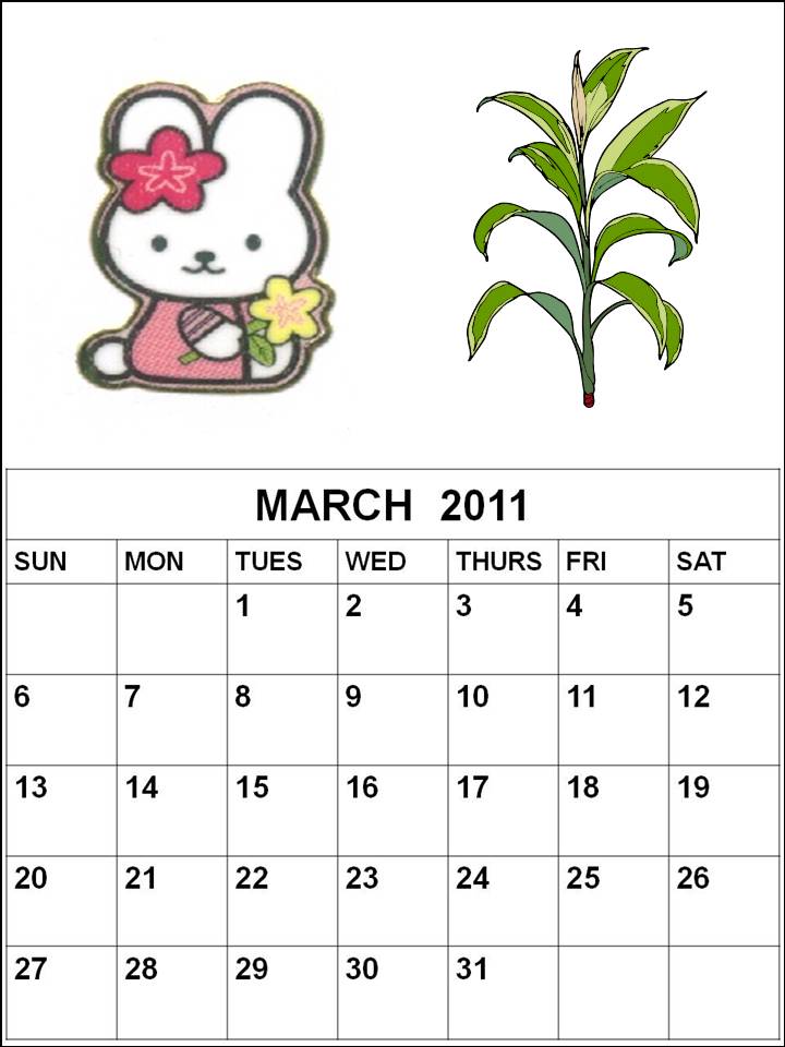 calendar march 2011 images. hairstyles Christian March