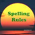 Spelling Rules