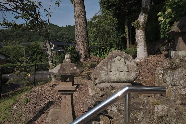 鳥取県西部のサイノカミ、天神垣神社の双体道祖神