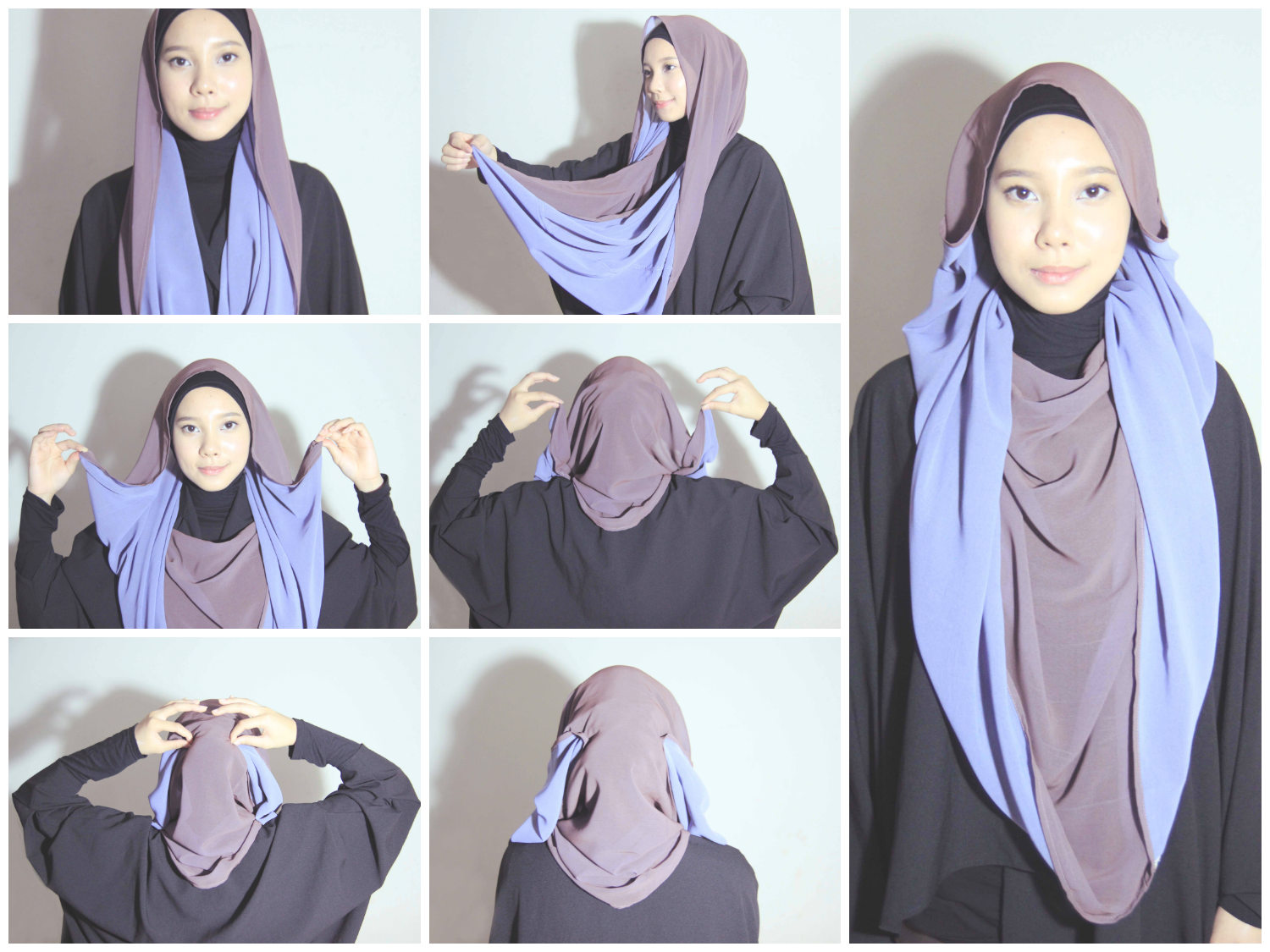 89 Foto Tutorial Hijab Pashmina Tanpa Inner Paling Dicari