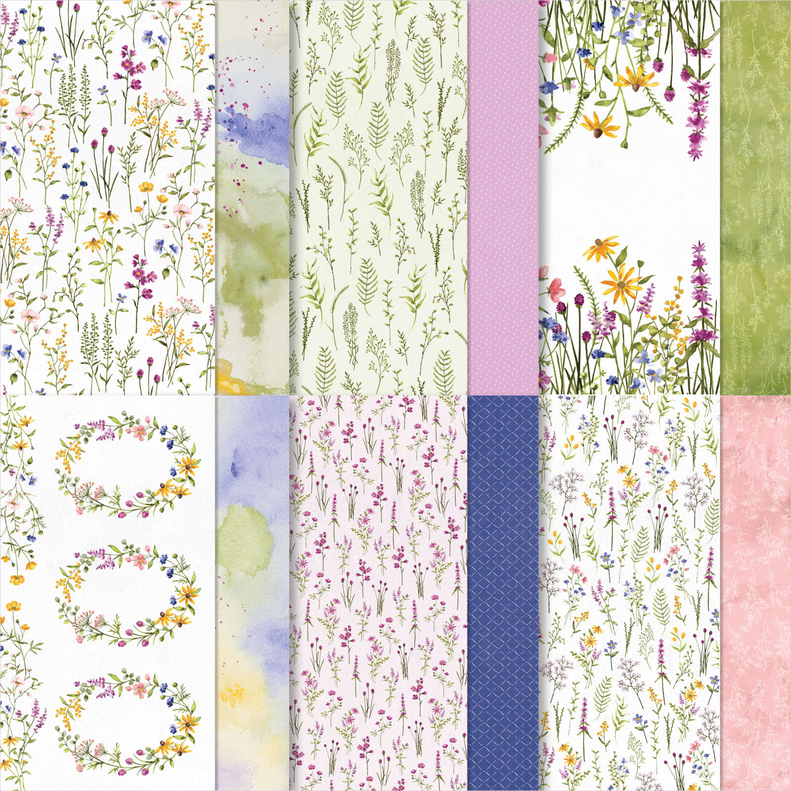 Christi's Creative Crew: Dainty Flowers Designer Paper