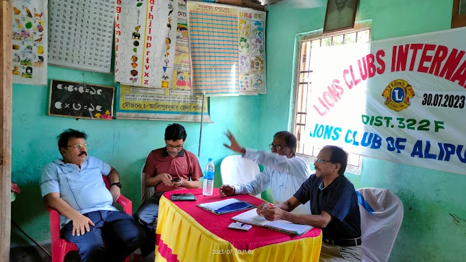 Free Eye Checkup Camp at Vivekananda SSK School, North Point, Alipurduar on 30 July 2023