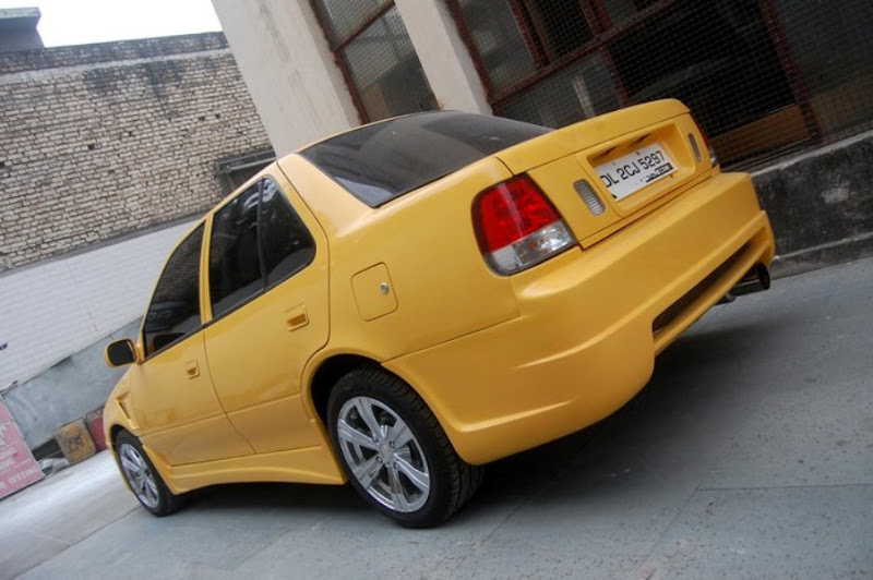 GAMBAR SUZUKI ESTEEM 1996 KUNING MODIFIKASI title=