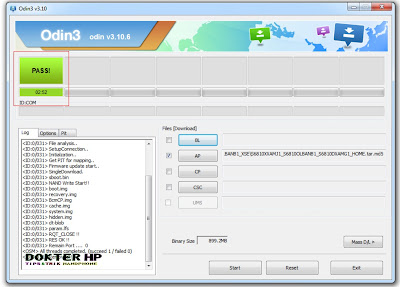 Cara Flash Samsung Galaxy J2 via Odin3 v10.0.7