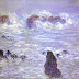 Monet and storms at sea
