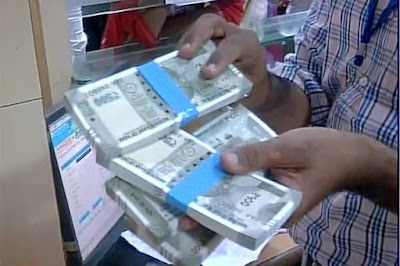 New Notes, 500 rupees New Notes, 2000 rupees Note, Government, Raised bank and ATM withdrawal limit, ATM Withdrawal Limit