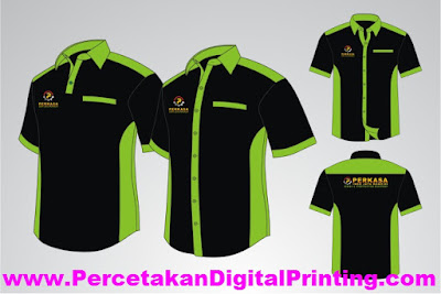 Contoh Desain SERAGAM Dari Percetakan Digital Printing Terdekat