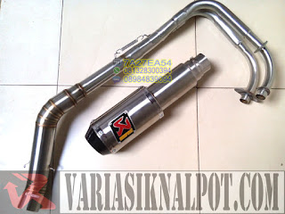 harga Knalpot Racing Yamaha R25 ninja 250 Akrapovic GP Lorenzo titan