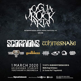 2020 JogjaROCKarta Festival #4 , Ada Scorpions dan Whitesnake