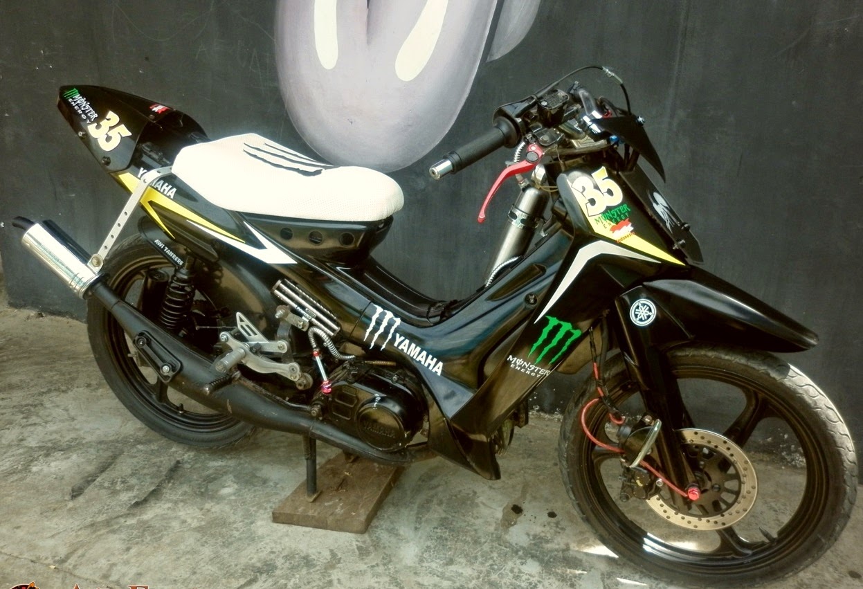 Foto Modifikasi Yamaha Fiz R Standar