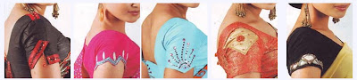 Latest Sleeves designs for Saree Blouse