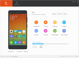 cara backup keseluruhan data Hp Xiaomi