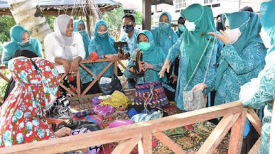 TP PKK Pinrang Gelar Raker dan Kunjungan Monev