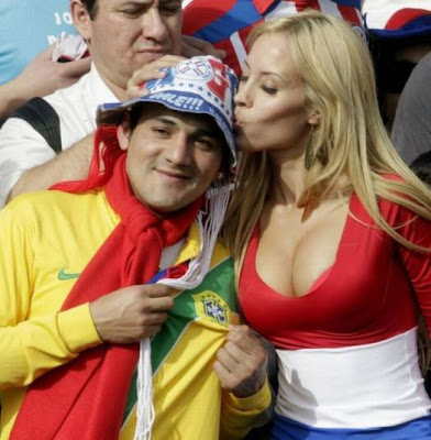 Paraguay Football Fan