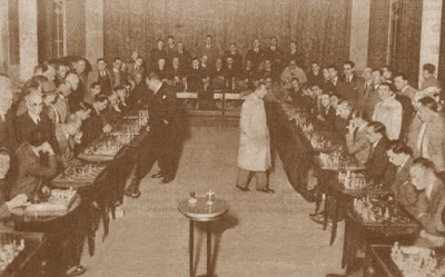 Simultáneas de ajedrez de Fermín Gutiérrez de Soto, 1931