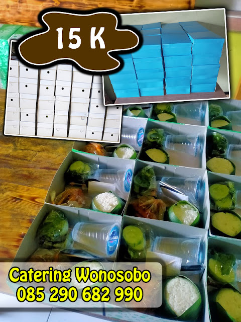 Brosur catering nasi kotak wonosobo