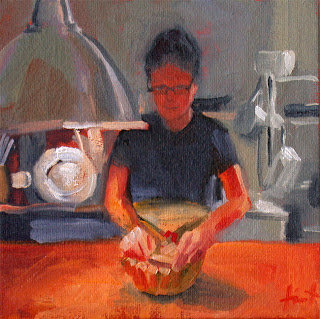 In the Kitchen by Liza Hirst