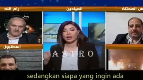 Bangga Perjuangan Rakyat Palestina, Presenter Cantik Menangis Saat Siaran