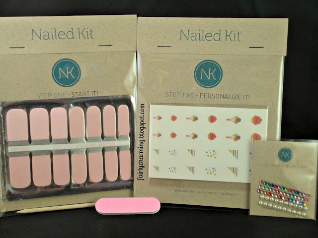 Nailed Kit, DIY nail art, subscription box, birthday, cupcake, all in one, nails, nail polish. nail art, nail design, mani