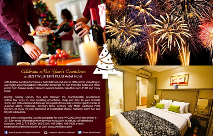 Celebrate the New Year's Countdown at BEST WESTERN PLUS Antel Hotel