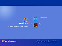 welcome screen