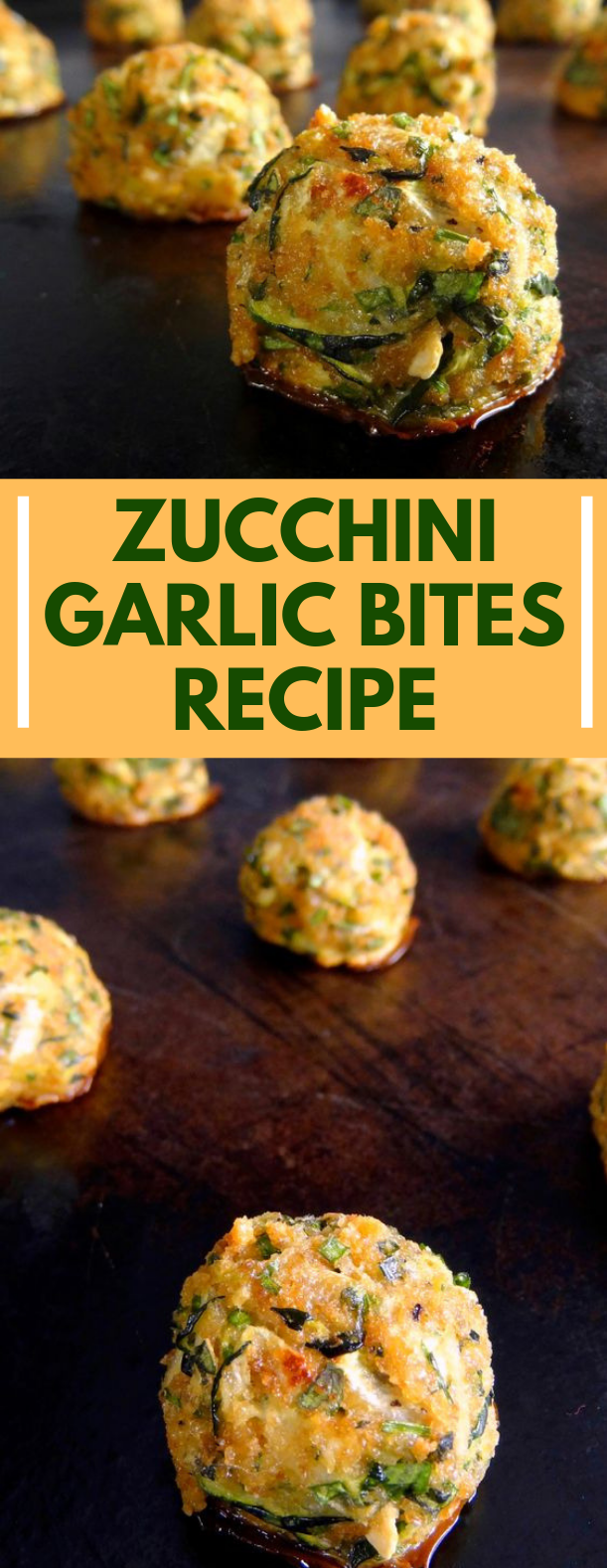 Zucchini Garlic Bites